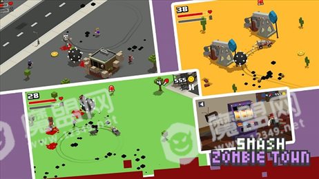 Smash Zombie Town