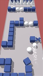 彩色凹凸3D