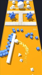 彩色凹凸3D