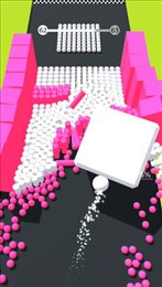 彩色凹凸3D