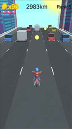 骑着摩托车回家过年游戏