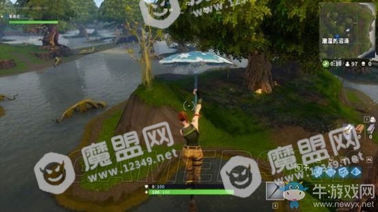 《堡垒之夜》潮湿的沼泽宝箱位置介绍