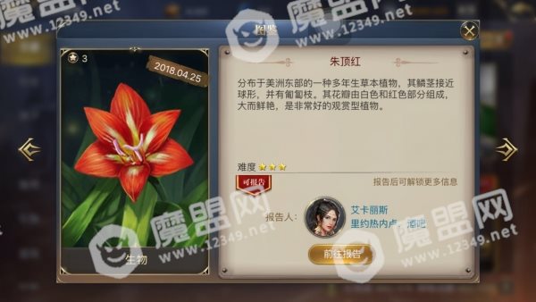 大航海之路红花莲在哪 红花莲地点位置详解[多图]图片3
