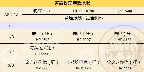 fgo本能寺复刻配置大全 各副本敌方配置汇总详解[多图]图片6