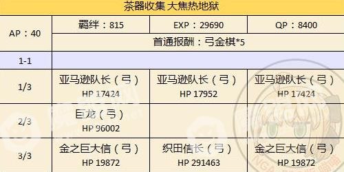 fgo本能寺复刻配置大全 各副本敌方配置汇总详解[多图]图片7