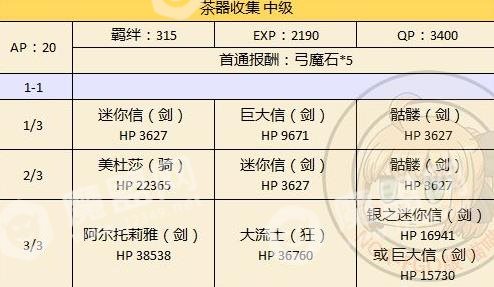 fgo本能寺复刻配置大全 各副本敌方配置汇总详解[多图]图片13