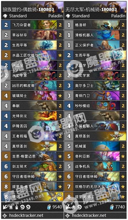《炉石传说》合威兹班亏不亏？18套预构筑卡组一览