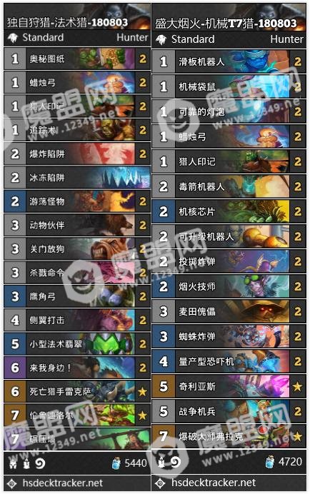 《炉石传说》合威兹班亏不亏？18套预构筑卡组一览
