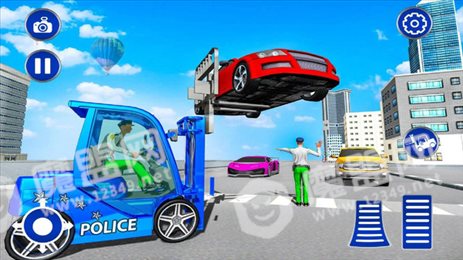 警察升降机模拟器