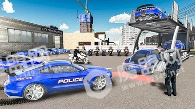 美国警车交通游轮模拟器