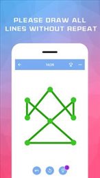 One Stroke Line Puzzle
