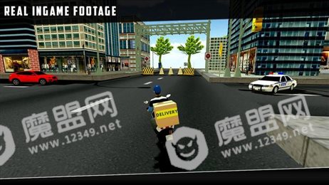 城市快递MOTO快递车手
