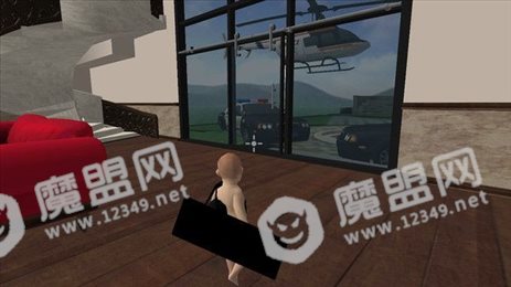 婴儿和邻居奶奶