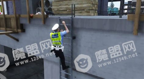 大型模拟中国警察(Police set weapons patrol simula)