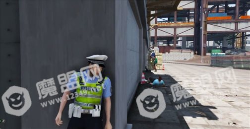 大型模拟中国警察(Police set weapons patrol simula)