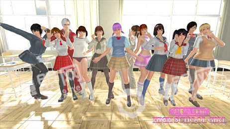 现实模拟器高中女生战斗生活