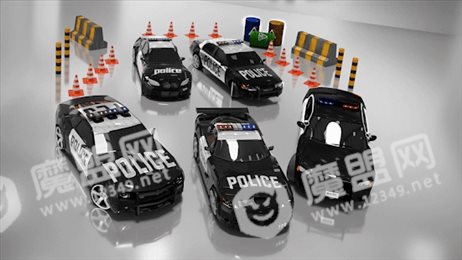 现代警车停车场2020