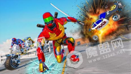 忍者机器人大战超级英雄(Ninja Robot Battle Superhero Gam)