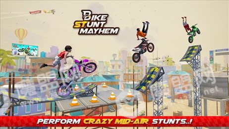 自行车特技大乱斗(Bike Stunts Mayhem)