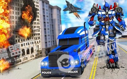 印度警察变形机器人(Indian Police Robot Transform Tr)