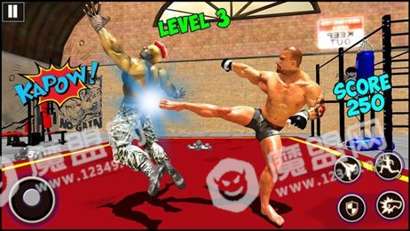健身健美运动员战斗(Gym BodyBuilders Fighting)