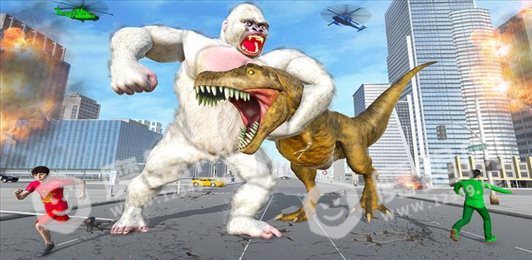 极限城市恐龙粉碎机(Extreme City Dinosaur Smasher 3D)