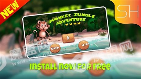 猴子香蕉丛林探险(monkey jungle adventure)