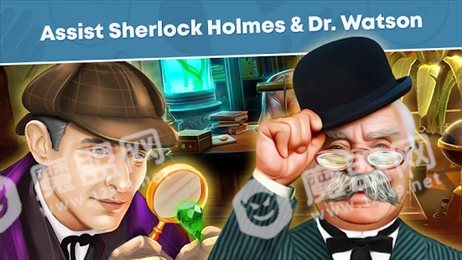福尔摩斯与沃森(Sherlock Holmes and Watson Hidde)
