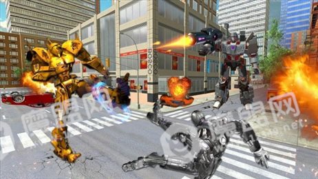 猛禽喷射机器人改造(Kangaroo Robot Transform)