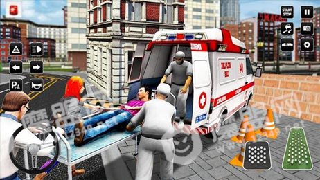 3D救生员救援车(Heli Ambulance Simulator 2020)