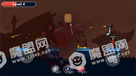 火柴人顶上对决