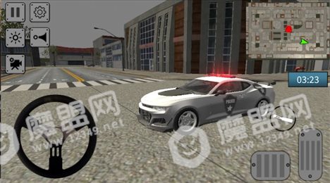 警察追踪汽车驾驶模拟器(Police Pursuit Car Driving Simul)
