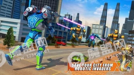 蟒蛇机器人变身(Snake Transform Robot War Game)