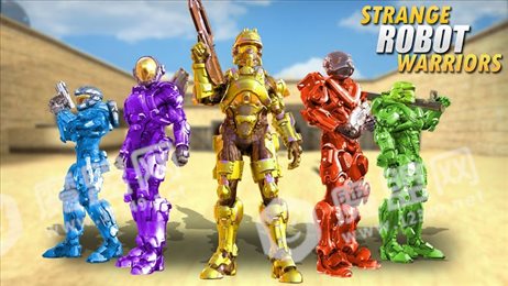奇怪的机器人战士(Strange Robot warriors)