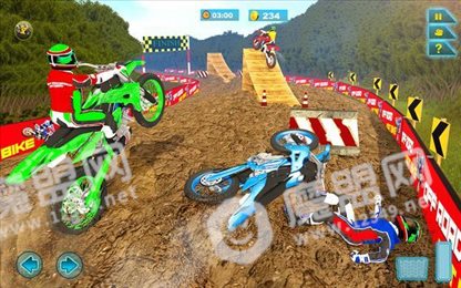越野摩托山地竞技3D(Offroad Moto Hill Bike Racing Ga)