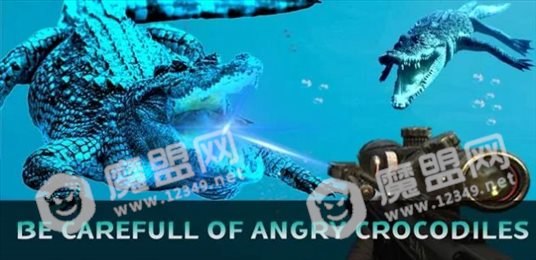 水下鳄鱼狩猎(Under Water Crocodile Hunting)