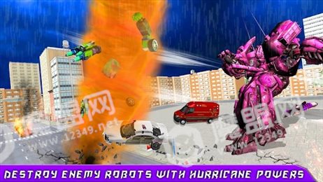 龙卷风机器人汽车(Tornado Robot Transform)
