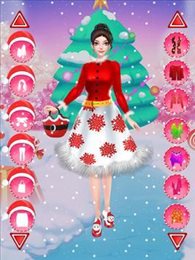 圣诞晚会公主装扮(Christmas DressUp)