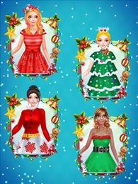 圣诞晚会公主装扮(Christmas DressUp)