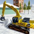 重型越野雪挖掘机驾驶模拟器3D(Heavy Snow Excavator City Constr)