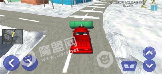 重型越野雪挖掘机驾驶模拟器3D(Heavy Snow Excavator City Constr)