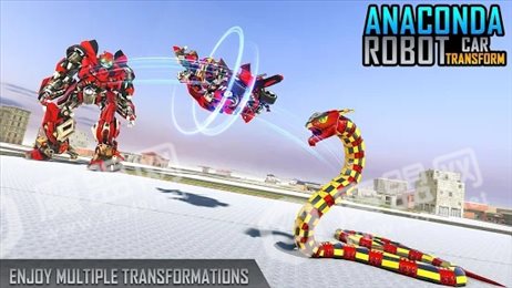 水蟒机器人变形(Robot Anaconda Transformation)