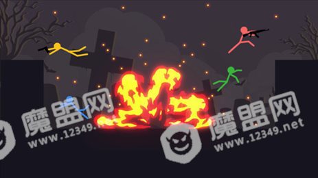 火柴人射击格斗