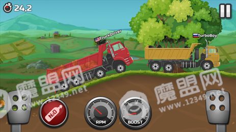 爬坡卡车