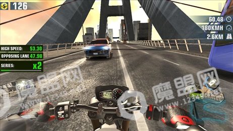 极速摩托短跑