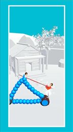 雪地打斗赛