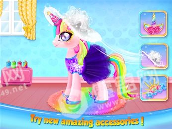 小马公主化妆独角兽沙龙(Princess Pony Beauty Makeover)