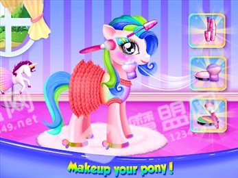 小马公主化妆独角兽沙龙(Princess Pony Beauty Makeover)