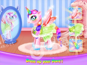 小马公主化妆独角兽沙龙(Princess Pony Beauty Makeover)