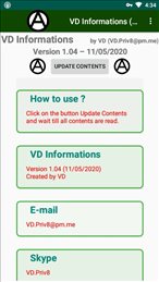 VD信息(VD Informations)